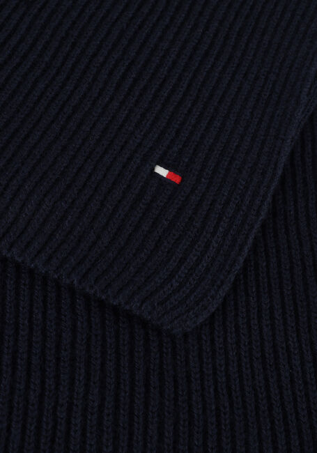 Blaue TOMMY HILFIGER Mütze GP FLAG BEANIE + SCARF - large