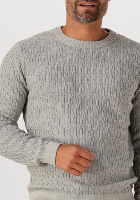 Hellgrau DSTREZZED Pullover NOVEL CREWNECK - large