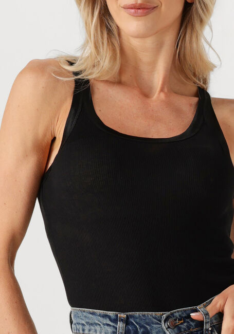Schwarze CC HEART Top SILK CAMISOLE - large