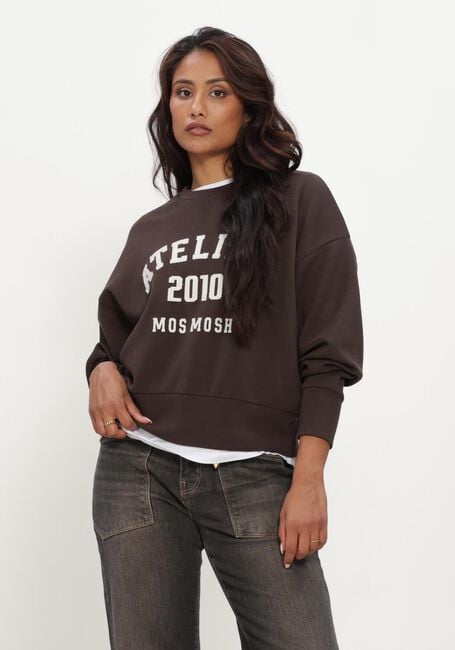Braune MOS MOSH Pullover MMNIMA O-LS SWEATSHIRT - large