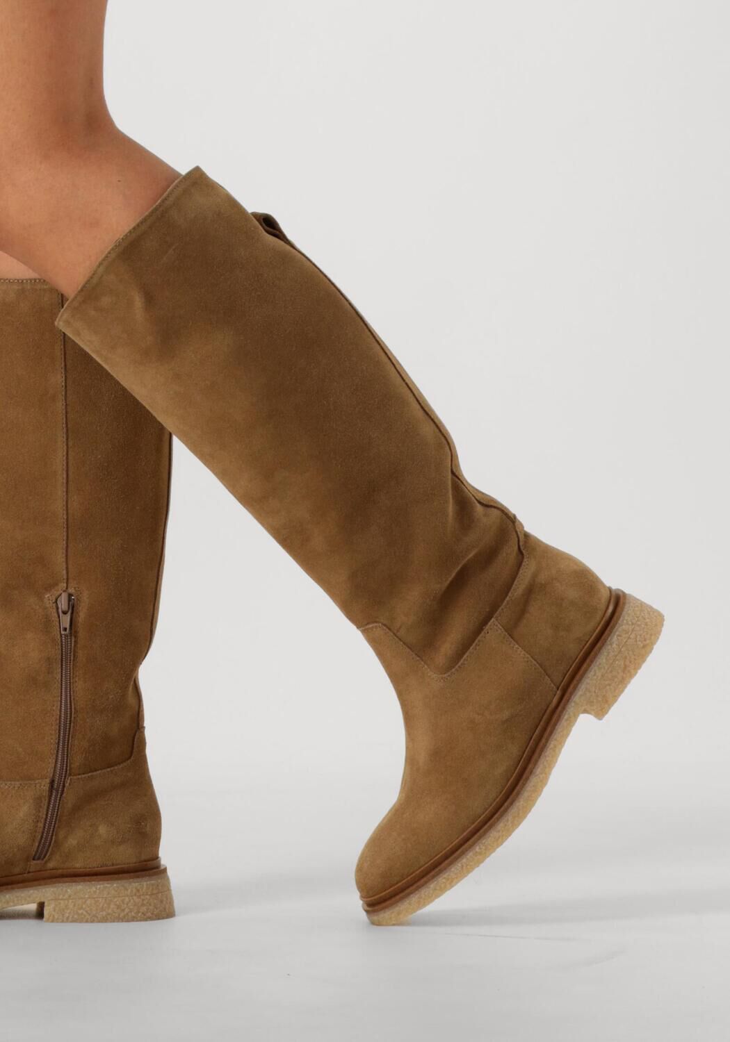 Taupe AYANA Hohe Stiefel 09-243 - large