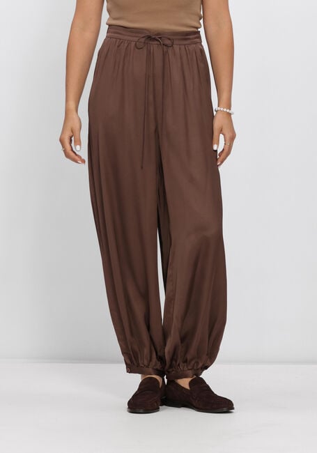 Braune SECOND FEMALE Hosen LINELL TROUSERS - large