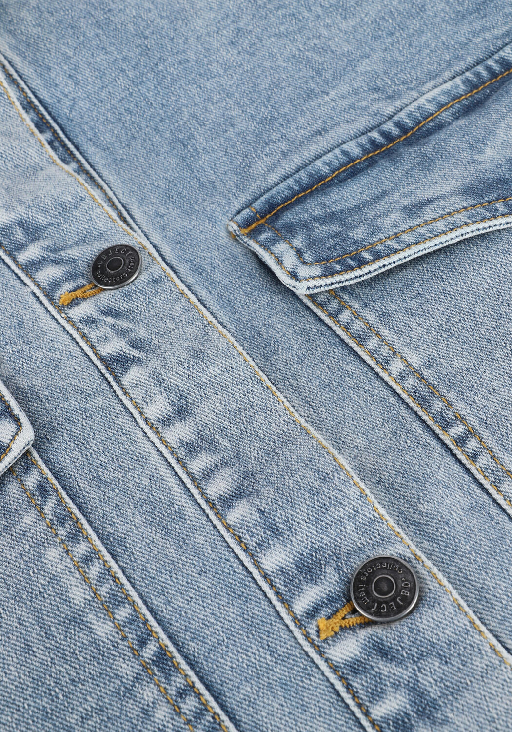 Hellblau OBJECT Jeansjacke OBJALORA DENIM JACKET - large