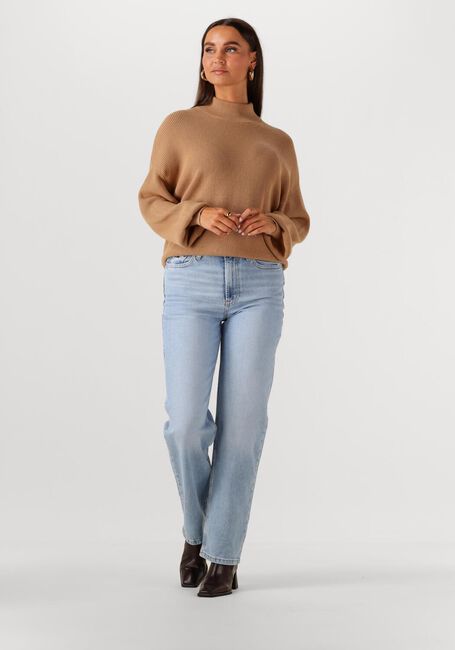 Camelfarbene MSCH COPENHAGEN Rollkragenpullover MSCHMAGNEA RACHELLE M PULLOVER - large