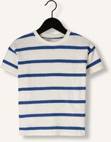Weiße PLAY UP T-shirt STRIPED JERSEY T-SHIRT Weiße PLAY UP T-shirt STRIPED JERSEY T-SHIRT - medium
