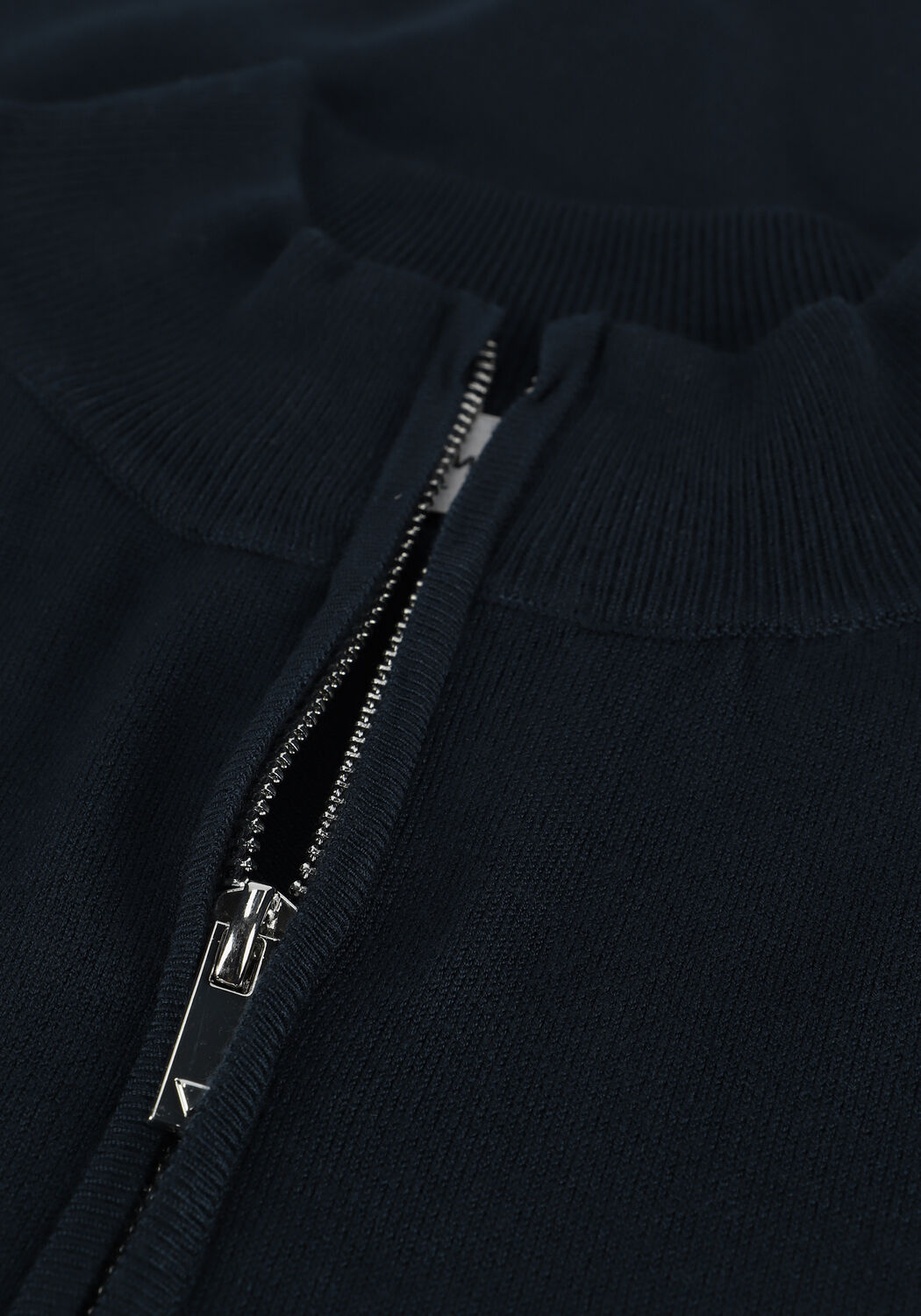 Dunkelblau PUREWHITE Pullover ESSENTIAL KNIT HALF ZIP LS - large