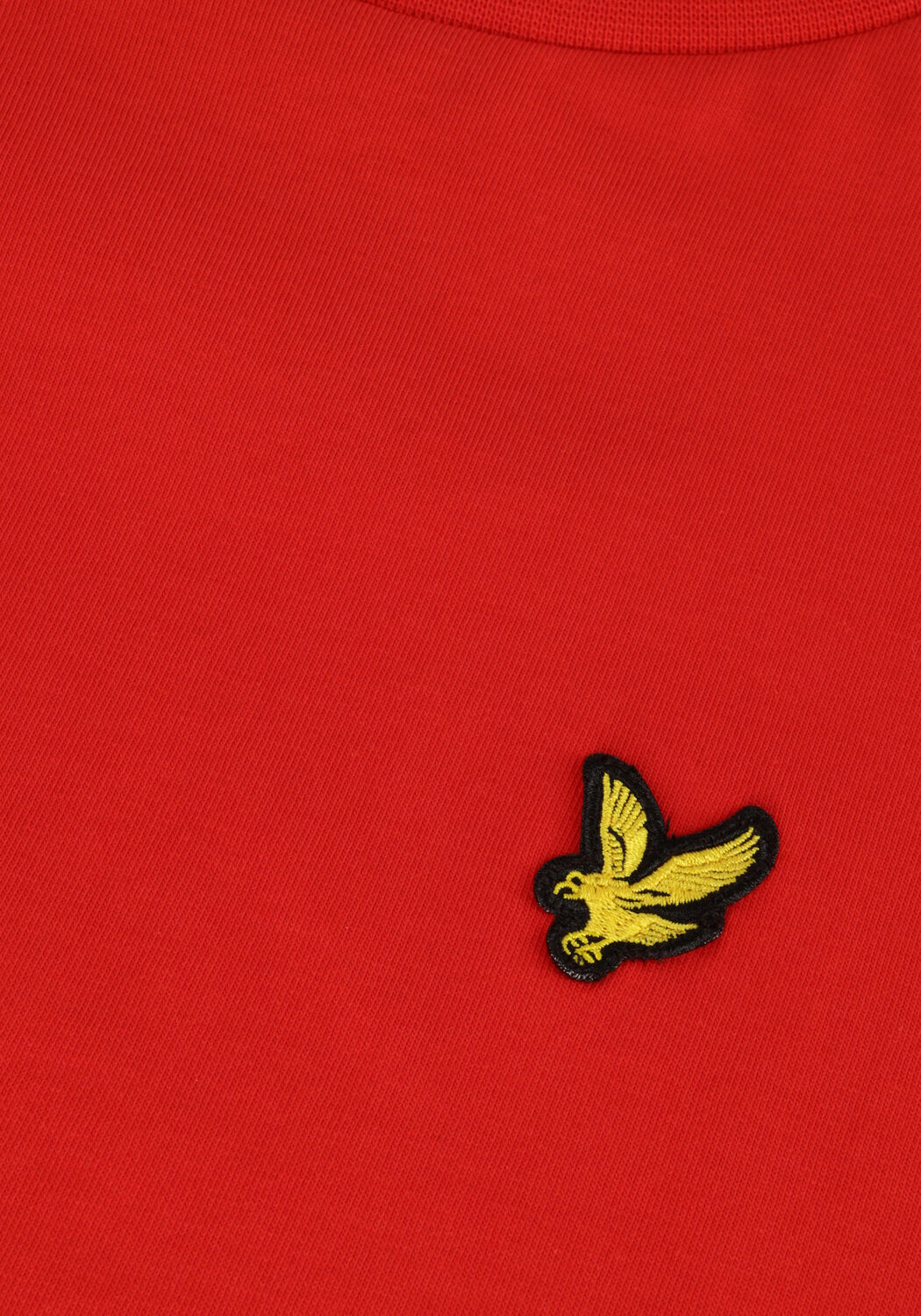 Rote LYLE & SCOTT T-shirt OVERSIZED T-SHIRT - large