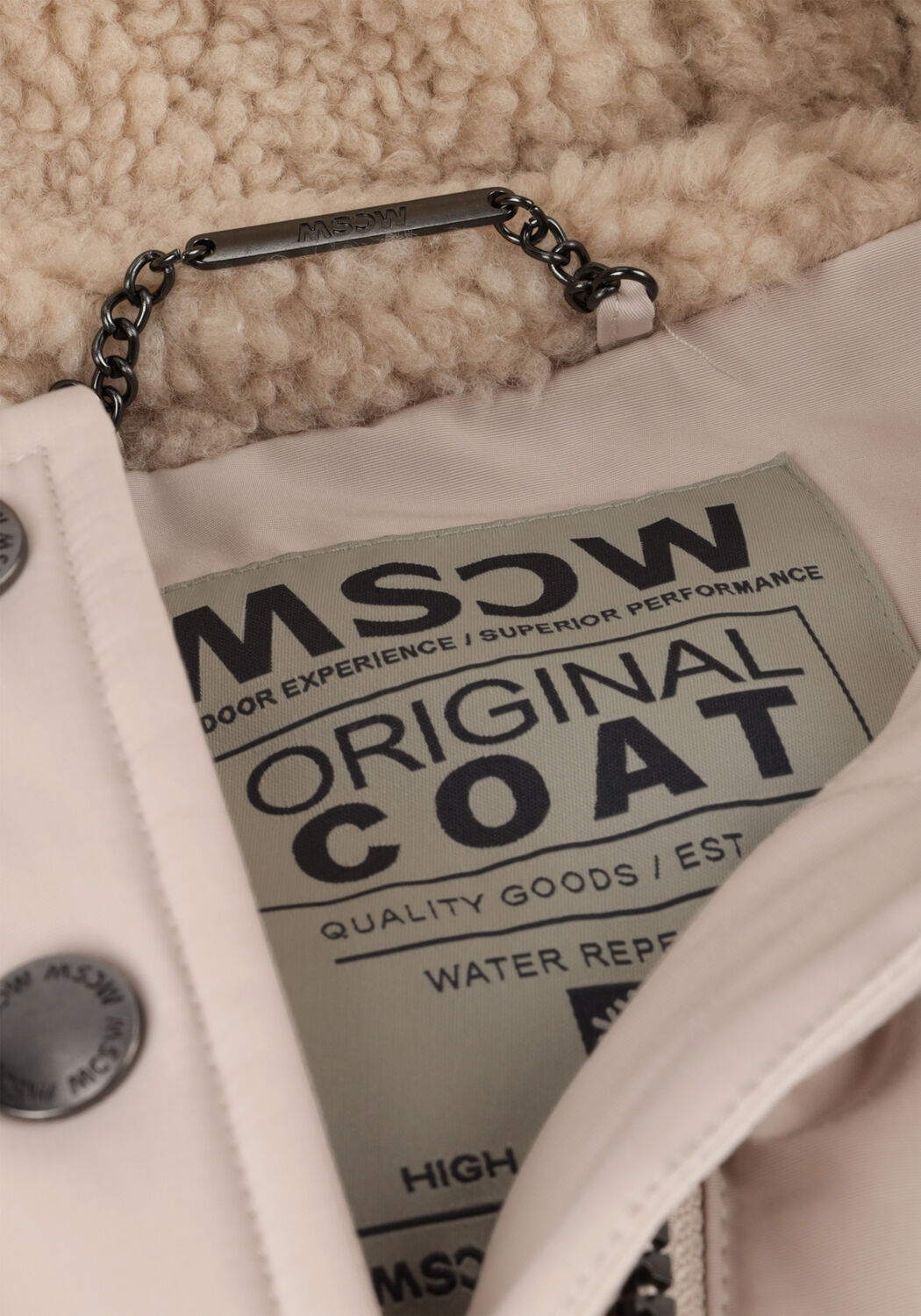 Beige MOSCOW Wattierte Jack 06-08-ABI - large