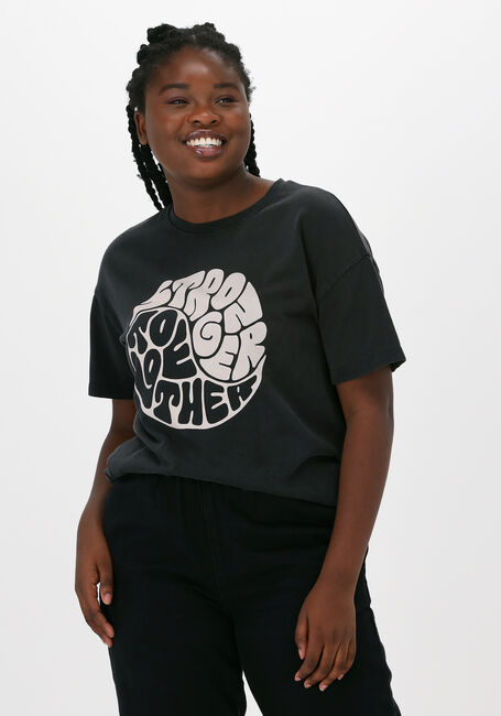 Graue CATWALK JUNKIE T-shirt TS STRONGER - large