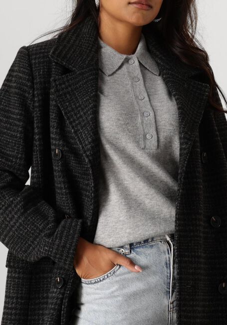 Dunkelgrau MODSTRÖM Mäntel JUNIPERMD CHECK COAT - large