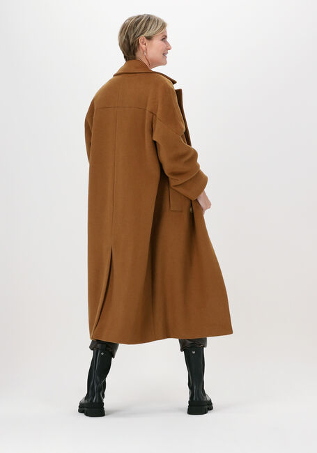 Braune SELECTED FEMME Mäntel SLFELLEN WOOL COAT B RUBBER K  - large
