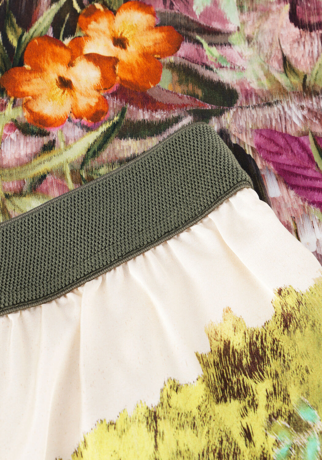 Mehrfarbige/Bunte CAROLINE BISS Weite Hose 1562 - large