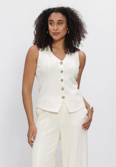 Wei&szlig;e OBJECT Gilet OBJNOELLA S/L WAISTCOAT E VIP 26 - large