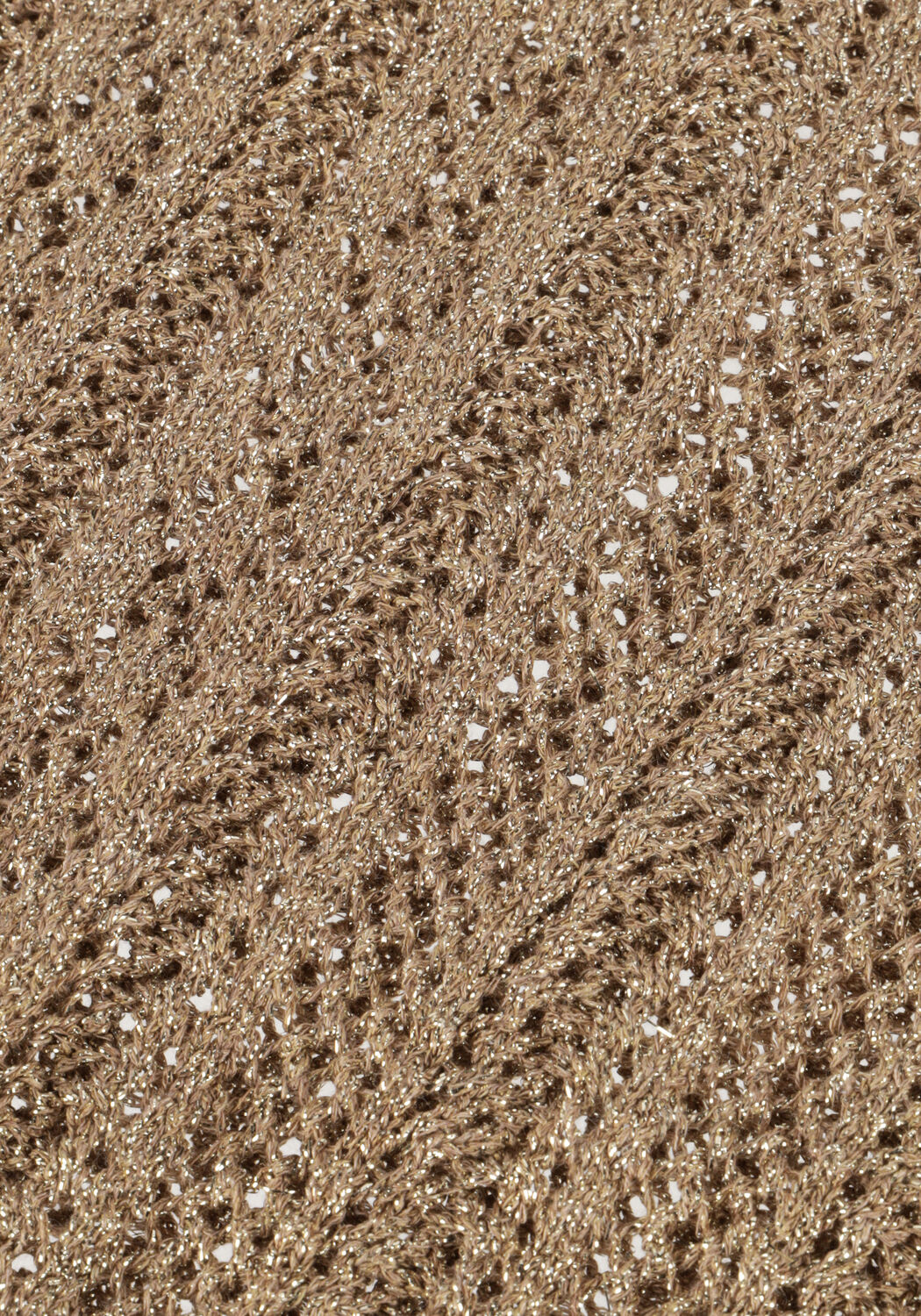 Goldfarbene TWINSET MILANO T-shirt 251TT3194 - large