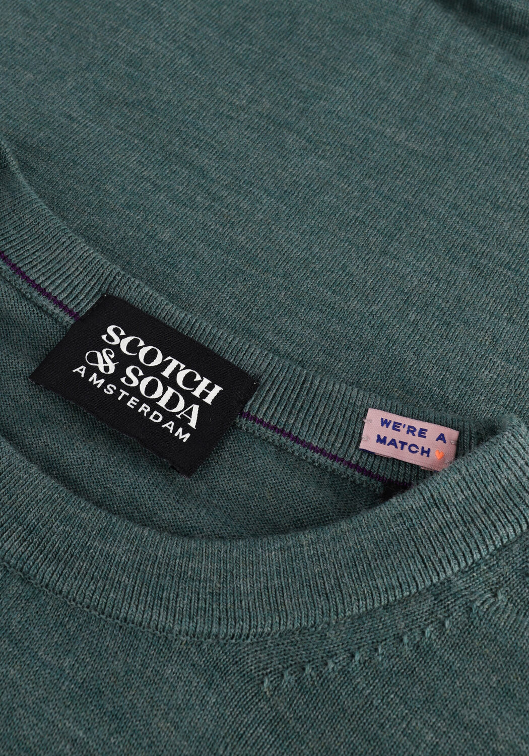 Gr&uuml;ne SCOTCH & SODA Pullover CREWNECK PULLOVER - large