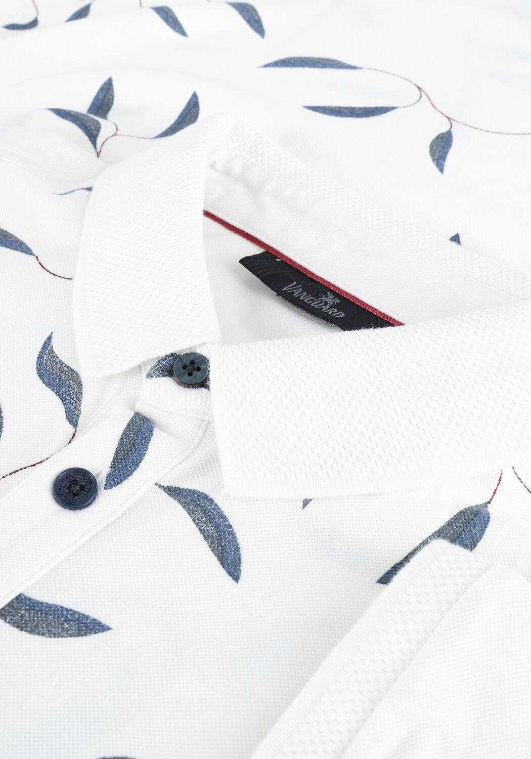 Wei&szlig;e VANGUARD Polo-Shirt SHORT SLEEVE POLO PIQUE STRETCH - large