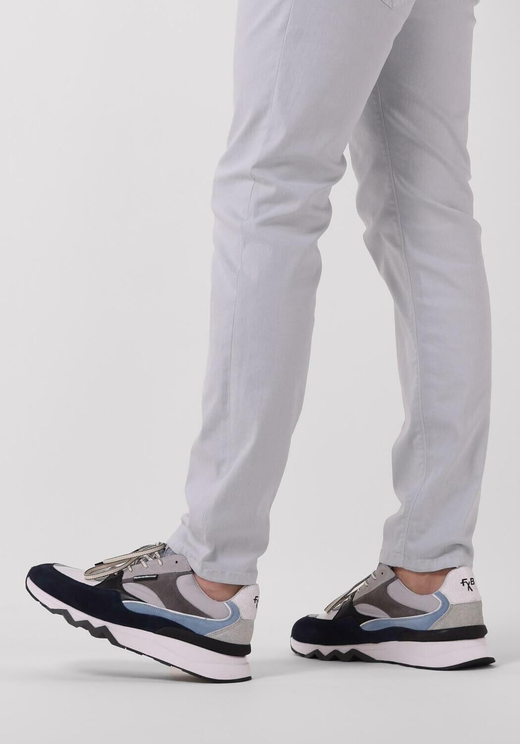 Blaue FLORIS VAN BOMMEL Sneaker Low SFM-10155 - large