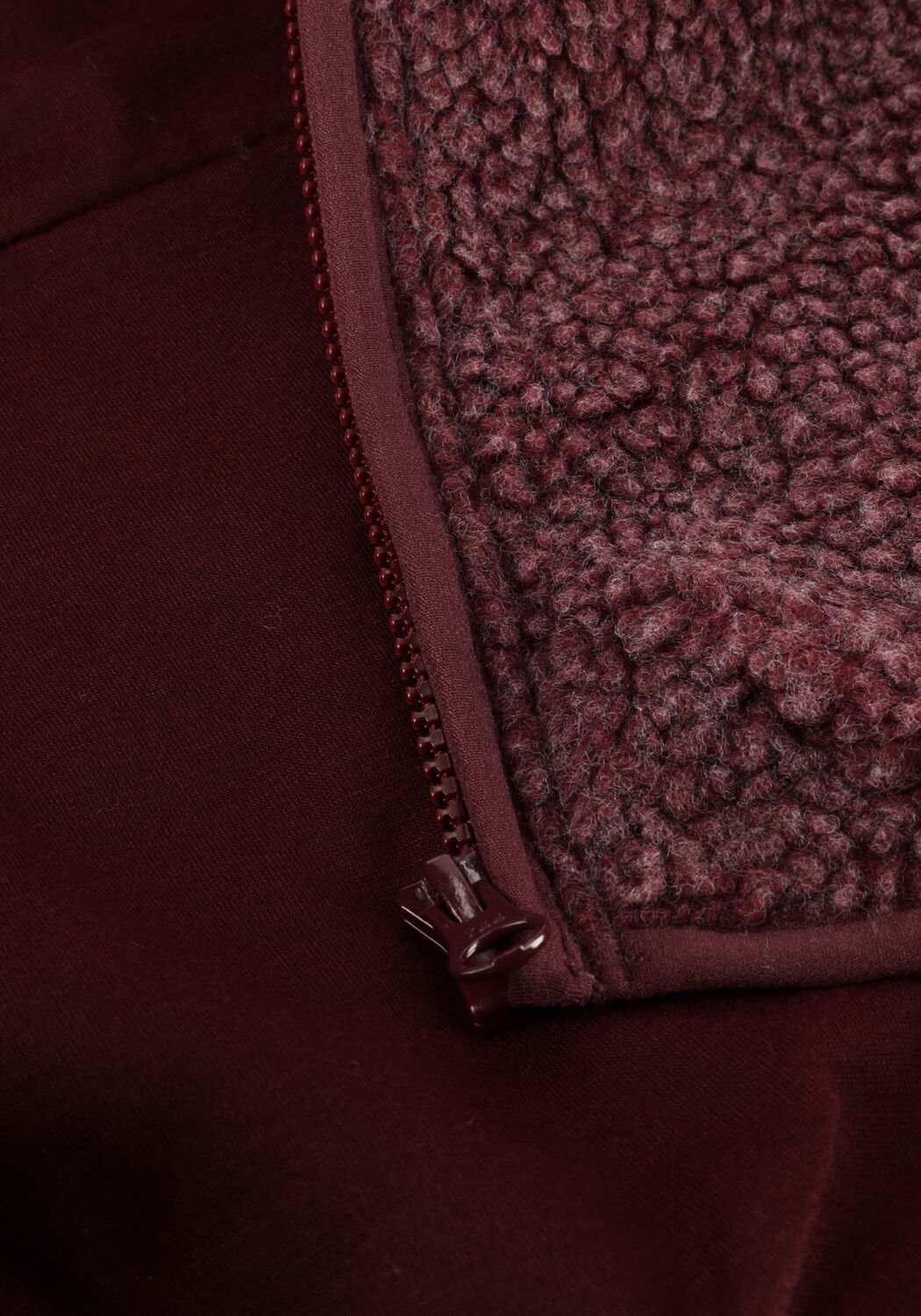 Bordeaux AMERICAN VINTAGE Fake-Fur-Jack HOKTOWN WOMAN - large