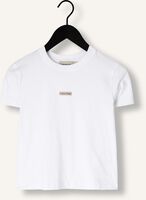 Weiße CALVIN KLEIN T-shirt PLACED INSTITUTIONAL BABY TEE Weiße CALVIN KLEIN T-shirt PLACED INSTITUTIONAL BABY TEE - medium