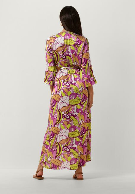 Mehrfarbige/Bunte COLOURFUL REBEL Maxikleid LELA FLORAL WRAP MAXI DRESS - large