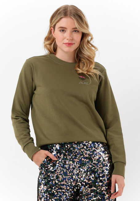 Grüne SCOTCH & SODA Sweatshirt REGULAR FIT CREWNECK SWEATER - large