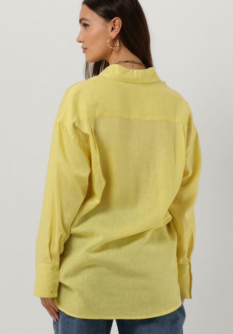 Gelbe ALIX THE LABEL Blusen LADIES WOVEN LINEN LYOCELL BLOUSE - large
