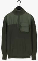 Grüne G-STAR RAW Sweatshirt ARMY HALF ZIP KNIT
