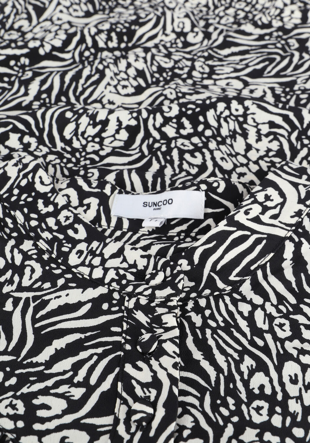 Schwarze SUNCOO Blusen BLOUSE LHASSA - large