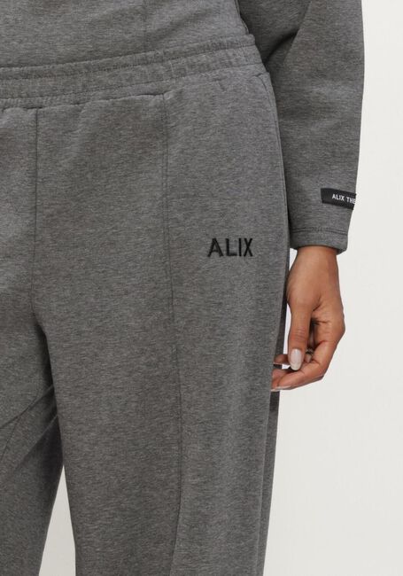 Graue ALIX THE LABEL Barrel jeans LADIES KNITTED BARREL PANTS - large