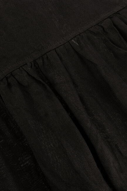 Schwarze BY-BAR Minikleid AMBER LINEN DRESS - large