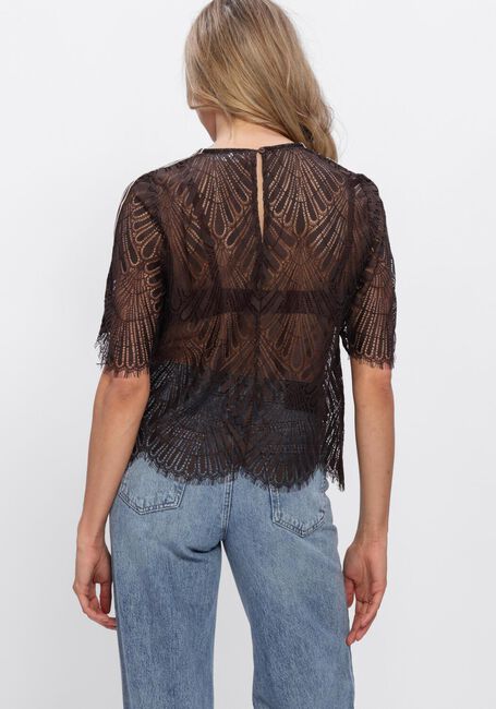 Braune CO'COUTURE Blusen LETICC LACE BLOUSE - large
