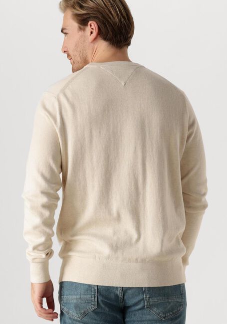 Beige TOMMY HILFIGER Pullover PIMA ORG CTN CASHMERE CREW NECK - large