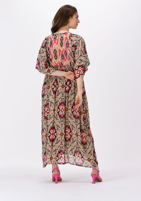 Weiße SUMMUM Midikleid DRESS FLOWER IKAT - large