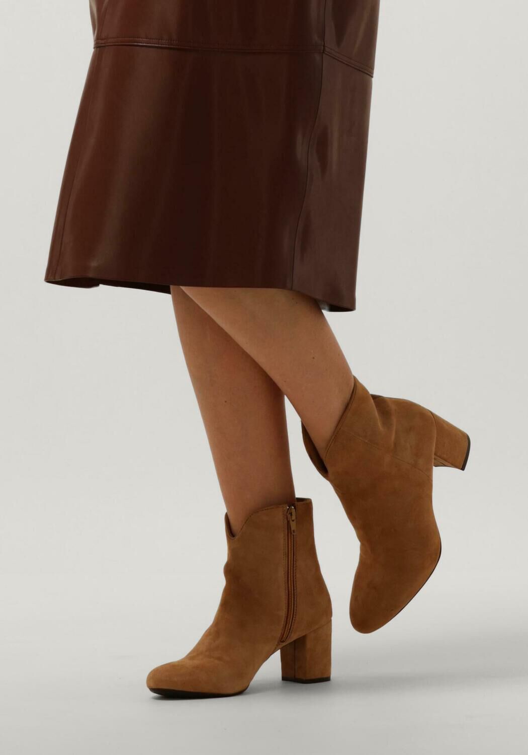 Cognacfarbene TANGO Stiefeletten CILA 502 - large