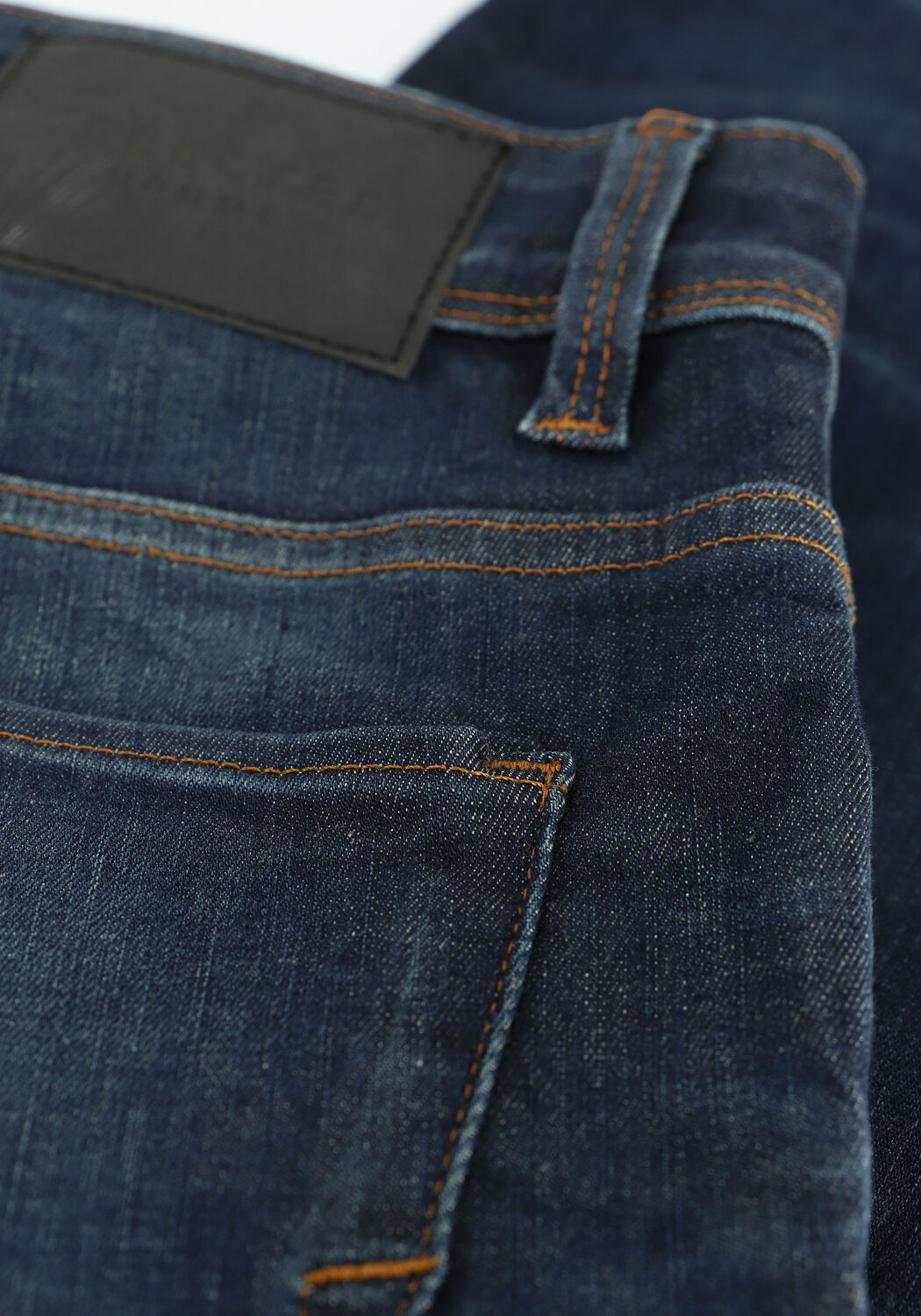 Dunkelblau SELECTED MEN Slim fit jeans SLHSLIM-LEON 6156 D.BLU SU-ST - large