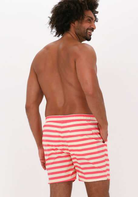 Orangene SCOTCH & SODA Badehosen MID LENGTH STRIPED SWIMSHORT - large