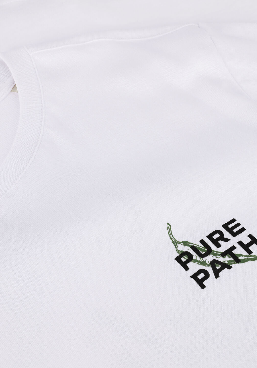 Wei&szlig;e PURE PATH T-shirt REGULAR FIT CREWNECK SS T-SHIRTS - large