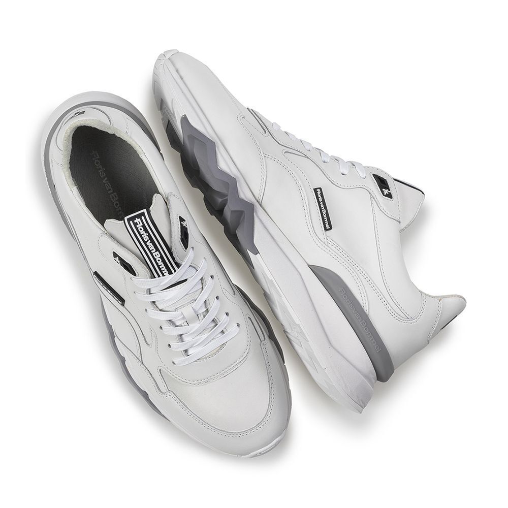 Wei&szlig;e FLORIS VAN BOMMEL Sneaker Low De Zager 10.07 - medium