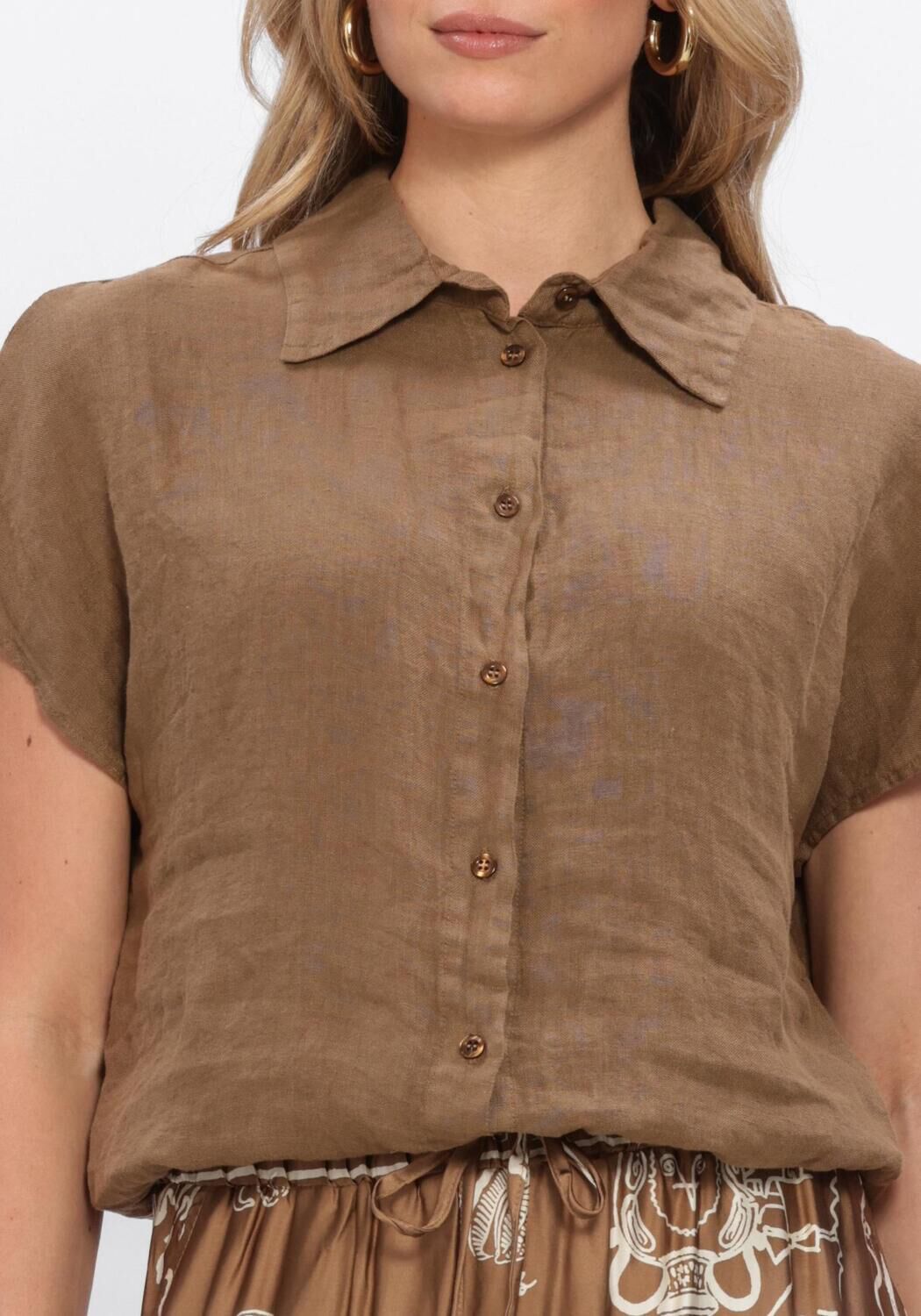 Taupe NUKUS Blusen JULIETTA TOP - large