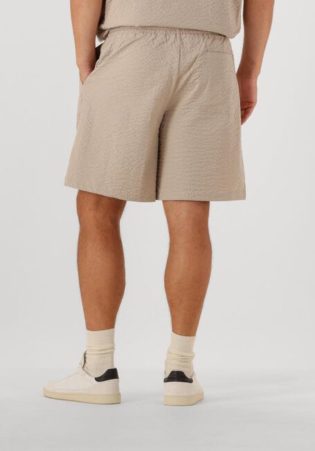 Beige SELECTED HOMME Kurze Hose SLHLOOSE-ACE SEERSUCKER STRING SHORTS - large