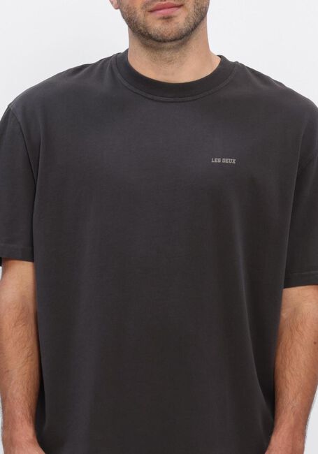 Dunkelgrau LES DEUX T-shirt COLE MINI BLAKE T-SHIRT - large