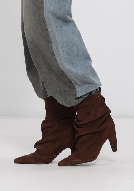 Braune BRONX Stiefeletten LOW JADEY - large