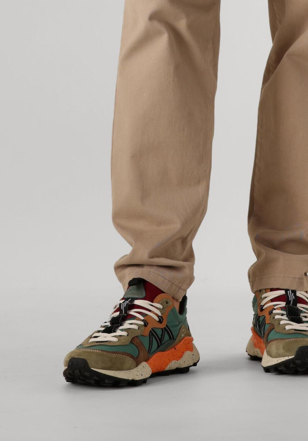 Mehrfarbige/Bunte FLOWER MOUNTAIN Sneaker Low LENZAN MAN - large