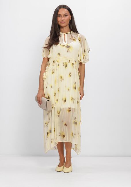 Gelbe SECOND FEMALE Midikleid MIRAGE DRESS - large