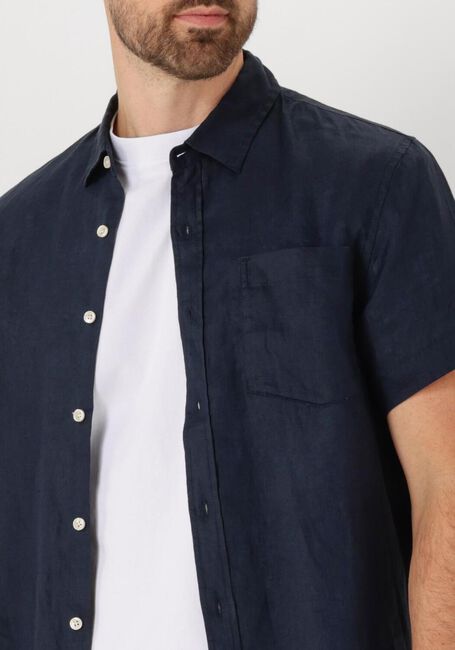 Dunkelblau SCOTCH & SODA Casual-Oberhemd LINEN SHIRT - large