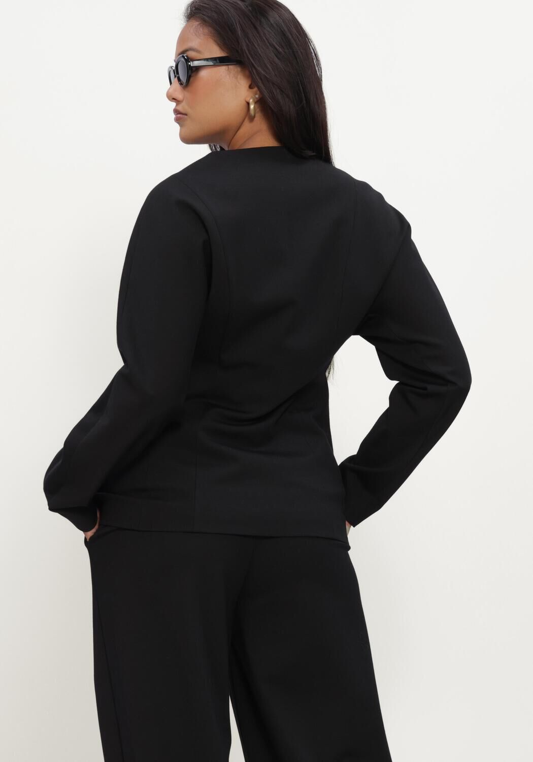 Schwarze MODSTR&Ouml;M Blazer DORITMD BLAZER - large