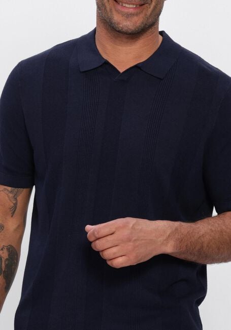 Dunkelblau BLUE INDUSTRY Polo-Shirt POLO - large