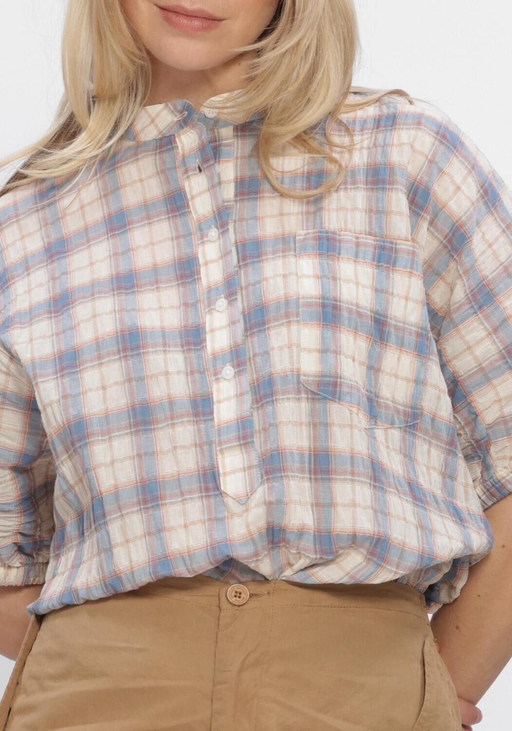 Blaue PENN & INK Blusen BLOUSE - large