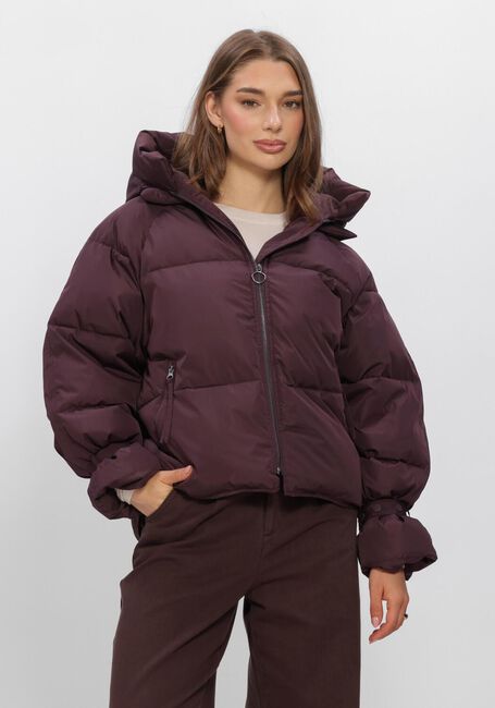 Bordeaux WITHBLACK Wattierte Jack WBLKYLIE REAL DOWN JACKET - large