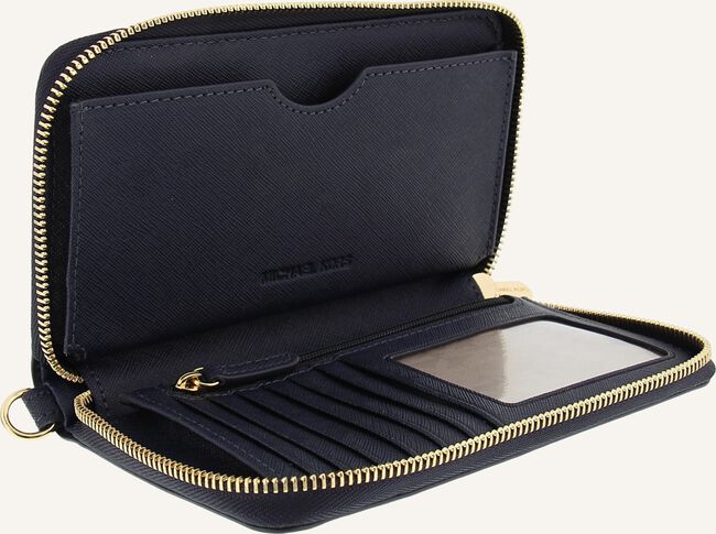 Blaue MICHAEL KORS Portemonnaie LG FLAT MF PHONE CASE Blaue MICHAEL KORS Portemonnaie LG FLAT MF PHONE CASE - large